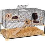 Reduzierte Schwarze Ferplast Hamsterkäfige aus Glas 