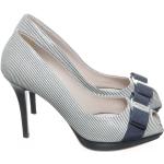Blaue Ferragamo High Heels & Stiletto-Pumps Größe 37,5 