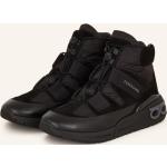 Reduzierte Schwarze Ferragamo High Top Sneaker & Sneaker Boots aus Veloursleder für Herren Größe 47 