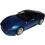 Bburago Ferrari California T Coupe Geschlossen Blau Ab 2015 1/18 Modell Auto mit individiuellem Wunschkennzeichen