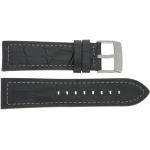 Festina Uhrenband F16673/1LB Leder schwarz mit Dornschließe
