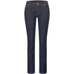 Blaue Bio Nachhaltige Slim Jeans für Kinder aus Denim Größe 44 