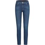 Blaue FEUERVOGL Bio Nachhaltige Skinny Jeans aus Baumwolle für Damen Größe L 