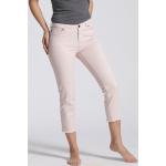 Rosa FEUERVOGL Bio Nachhaltige Slim Fit Jeans mit Knopf aus Baumwolle für Damen Größe M 