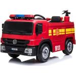 Feuerwehr Elektroautos für Kinder aus Leder 