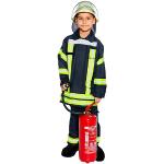 Dunkelblaue Maskworld Feuerwehr-Kostüme aus Polyester für Kinder Größe 170 