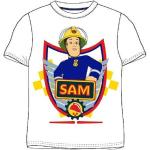 Beige Feuerwehrmann Sam Kinder T-Shirts für Jungen Größe 128 