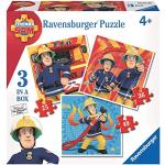 Feuerwehrmann Sam Puzzle, 3 Puzzle von Ravensburge