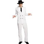 Weiße Smiffys Gangster-Kostüme aus Polyester für Herren Größe L 