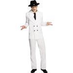 Weiße Smiffys Gangster-Kostüme aus Polyester für Herren Größe S 