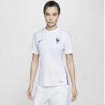 Weiße Atmungsaktive Nike F.F.F. - Französischer Fußballverband Frankreich Trikots für Damen - Auswärts 