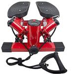 FFITNESS Swing Stepper with Rope, rot, Media
