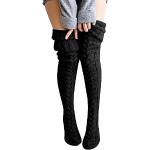Reduzierte Schwarze Thermo-Socken für Damen Einheitsgröße Weihnachten für den für den Winter 