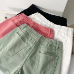 Schwarze Mini Jeans-Miniröcke aus Denim für Damen Größe XL für den für den Sommer 