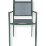 Reduzierte Schwarze Designer Stühle pulverbeschichtet aus Polyrattan stapelbar Breite 50-100cm, Höhe 50-100cm, Tiefe 50-100cm 