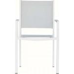 Silbergraue Designer Stühle aus Aluminium stapelbar Breite 50-100cm, Höhe 50-100cm, Tiefe 50-100cm 