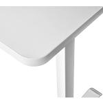 Weiße Schreibtischplatten aus Holz höhenverstellbar Breite 150-200cm, Höhe 150-200cm, Tiefe 50-100cm 