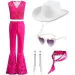 Reduzierte Pinke Cowboy-Kostüme für Damen Größe XL 