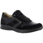 Schwarze Fidelio Orthopädische Schuhe mit Reißverschluss in Breitweite für Herren Größe 42,5 