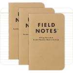Field Notes Notizbücher & Kladden aus Papier 3-teilig 