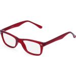 Rote Fielmann Rechteckige Herrenbrillengestelle 