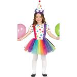 Reduzierte Bunte Fiestas Guirca Clown-Kostüme & Harlekin-Kostüme aus Tüll für Kinder 