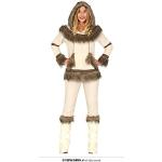 Fiestas Guirca Eskimo-Kostüme aus Veloursleder für Damen Größe M 