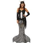 Bunte Fiestas Guirca Meerjungfrau-Kostüme für Damen Größe S 