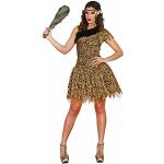 FIESTAS GUIRCA Höhlenfrau Leopard Kostüm für Damen