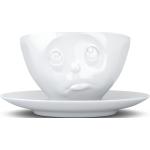 Weiße Fiftyeight Products Kaffeetassen 200 ml aus Porzellan mikrowellengeeignet 