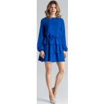 Figl Minikleid für Frauen Linervudd M601 himmelblau L
