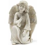 Graue Engelfiguren aus Kunststein 