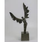 Reduzierte Silberne 46 cm Engelpaare aus Metall Ostern 
