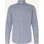 Reduzierte Hellblaue Fil-Noir Button Down Kragen Hemden mit Umschlagmanschette aus Baumwolle für Herren 