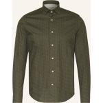 Reduzierte Hellgrüne Fil-Noir Button Down Kragen Hemden mit Umschlagmanschette aus Baumwolle für Herren 