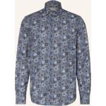 Reduzierte Hellblaue Fil-Noir Kentkragen Hemden mit Kent-Kragen aus Baumwolle für Herren 