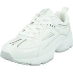 Weiße Fila Low Sneaker für Damen 