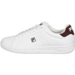 Weiße Vintage Fila Crosscourt Low Sneaker für Herren Größe 41 