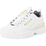 FILA Damen Disruptor P wmn Sneaker, White-Gold, 41 EU