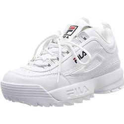 FILA Damen Disruptor wmn Sneaker, White , 37 EU