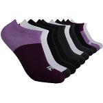 Reduzierte Violette Color Blocking Fila Damensocken & Damenstrümpfe Einheitsgröße 10-teilig 