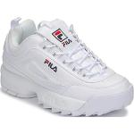 Weiße Fila Disruptor Low Sneaker für Herren 
