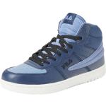 Marineblaue Bestickte Fila Noclaf High Top Sneaker & Sneaker Boots für Herren Größe 43 