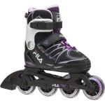 FILA Inline Skates X-One - verstellbar - schwarz/weiss/lila Kinder