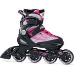 FILA Kinder Inlineskates Inline Skate One - - verstellbar schwarz-weiß-pink 36 (8026473468064)