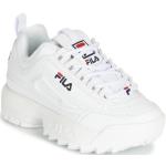 Reduzierte Weiße Fila Disruptor Low Sneaker für Kinder Größe 35 