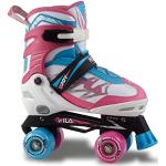 FILA SKATES 013017037 Joy G Inline Skate Kid White/PINK/LIGHTBLUE Größe S 31-34
