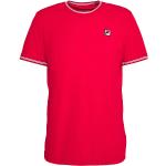 Rote Fila T-Shirts für Herren Übergrößen 