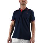 Marineblaue Unifarbene Sportliche Fila Herrenpoloshirts & Herrenpolohemden aus Polyester Größe XS 