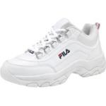 Weiße Fila Strada Low Sneaker mit Schnürsenkel für Damen Größe 40 